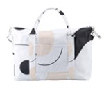 A Minimalist Pattern With Simple Lines And Shapes, Creating A Clean And Modern Aesthetic 05 Carry-on Travel Shoulder Bag