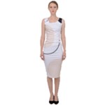 A Minimalist Pattern With Simple Lines And Shapes, Creating A Clean And Modern Aesthetic 05 Sleeveless Pencil Dress