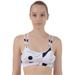 A Minimalist Pattern With Simple Lines And Shapes, Creating A Clean And Modern Aesthetic 05 Line Them Up Sports Bra