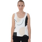 A Minimalist Pattern With Simple Lines And Shapes, Creating A Clean And Modern Aesthetic 05 Velvet Tank Top