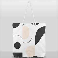 Full Print Rope Handle Tote (Large) 