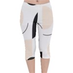 A Minimalist Pattern With Simple Lines And Shapes, Creating A Clean And Modern Aesthetic 05 Velvet Capri Leggings 