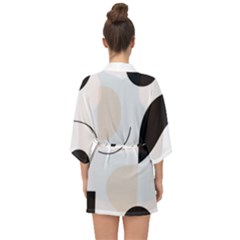 Half Sleeve Chiffon Kimono 