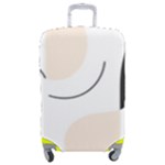 A Minimalist Pattern With Simple Lines And Shapes, Creating A Clean And Modern Aesthetic 05 Luggage Cover (Medium)