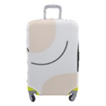 A Minimalist Pattern With Simple Lines And Shapes, Creating A Clean And Modern Aesthetic 05 Luggage Cover (Small)