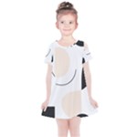 A Minimalist Pattern With Simple Lines And Shapes, Creating A Clean And Modern Aesthetic 05 Kids  Simple Cotton Dress