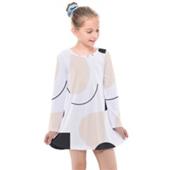 Kids  Long Sleeve Dress 