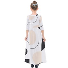 Kids  Quarter Sleeve Maxi Dress 