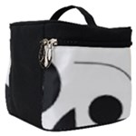 A Minimalist Pattern With Simple Lines And Shapes, Creating A Clean And Modern Aesthetic 05 Make Up Travel Bag (Small)