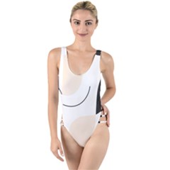 High Leg Strappy Swimsuit 