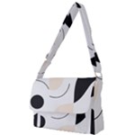 A Minimalist Pattern With Simple Lines And Shapes, Creating A Clean And Modern Aesthetic 05 Full Print Messenger Bag (S)