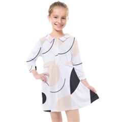 Kids  Quarter Sleeve Shirt Dress 