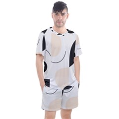 Men s Mesh T-Shirt and Shorts Set 