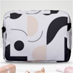 A Minimalist Pattern With Simple Lines And Shapes, Creating A Clean And Modern Aesthetic 05 Make Up Pouch (Large)