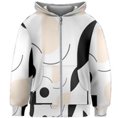 Kids  Zipper Hoodie Without Drawstring 