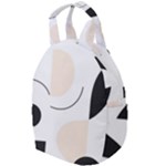 A Minimalist Pattern With Simple Lines And Shapes, Creating A Clean And Modern Aesthetic 05 Travel Backpack