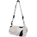 A Minimalist Pattern With Simple Lines And Shapes, Creating A Clean And Modern Aesthetic 05 Mini Cylinder Bag