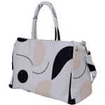 A Minimalist Pattern With Simple Lines And Shapes, Creating A Clean And Modern Aesthetic 05 Duffel Travel Bag