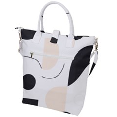 Buckle Top Tote Bag 