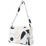 A Minimalist Pattern With Simple Lines And Shapes, Creating A Clean And Modern Aesthetic 05 Front Pocket Crossbody Bag