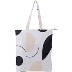 Double Zip Up Tote Bag 