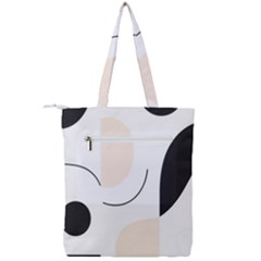 Double Zip Up Tote Bag 