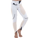 A Minimalist Pattern With Simple Lines And Shapes, Creating A Clean And Modern Aesthetic 05 Kids  Lightweight Velour Classic Yoga Leggings