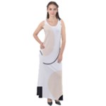 A Minimalist Pattern With Simple Lines And Shapes, Creating A Clean And Modern Aesthetic 05 Sleeveless Velour Maxi Dress