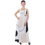 A Minimalist Pattern With Simple Lines And Shapes, Creating A Clean And Modern Aesthetic 05 Empire Waist Velour Maxi Dress