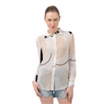 A Minimalist Pattern With Simple Lines And Shapes, Creating A Clean And Modern Aesthetic 05 Long Sleeve Chiffon Shirt