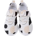 A Minimalist Pattern With Simple Lines And Shapes, Creating A Clean And Modern Aesthetic 05 Women s Velcro Strap Shoes