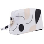 A Minimalist Pattern With Simple Lines And Shapes, Creating A Clean And Modern Aesthetic 05 Wristlet Pouch Bag (Large)