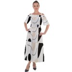 A Minimalist Pattern With Simple Lines And Shapes, Creating A Clean And Modern Aesthetic 05 Shoulder Straps Boho Maxi Dress 