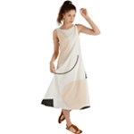 A Minimalist Pattern With Simple Lines And Shapes, Creating A Clean And Modern Aesthetic 05 Summer Maxi Dress