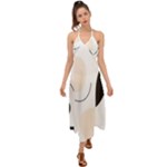 A Minimalist Pattern With Simple Lines And Shapes, Creating A Clean And Modern Aesthetic 05 Halter Tie Back Dress 