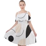 A Minimalist Pattern With Simple Lines And Shapes, Creating A Clean And Modern Aesthetic 05 Cut Out Shoulders Dress