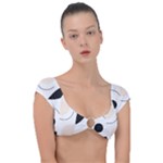 A Minimalist Pattern With Simple Lines And Shapes, Creating A Clean And Modern Aesthetic 05 Cap Sleeve Ring Bikini Top