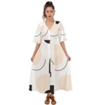 A Minimalist Pattern With Simple Lines And Shapes, Creating A Clean And Modern Aesthetic 05 Kimono Sleeve Boho Dress