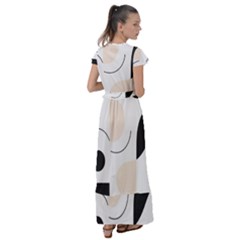 Flutter Sleeve Maxi Dress 