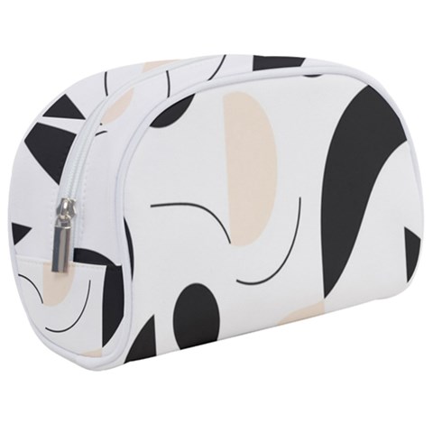 A Minimalist Pattern With Simple Lines And Shapes, Creating A Clean And Modern Aesthetic 05 Make Up Case (Medium) from ArtsNow.com