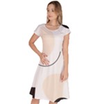 A Minimalist Pattern With Simple Lines And Shapes, Creating A Clean And Modern Aesthetic 05 Classic Short Sleeve Dress