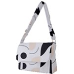 A Minimalist Pattern With Simple Lines And Shapes, Creating A Clean And Modern Aesthetic 05 Full Print Messenger Bag (L)