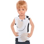 A Minimalist Pattern With Simple Lines And Shapes, Creating A Clean And Modern Aesthetic 05 Kids  Sport Tank Top