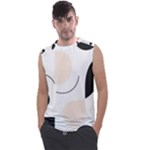 A Minimalist Pattern With Simple Lines And Shapes, Creating A Clean And Modern Aesthetic 05 Men s Regular Tank Top