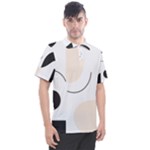 A Minimalist Pattern With Simple Lines And Shapes, Creating A Clean And Modern Aesthetic 05 Men s Polo T-Shirt