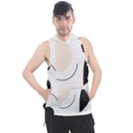 A Minimalist Pattern With Simple Lines And Shapes, Creating A Clean And Modern Aesthetic 05 Men s Sleeveless Hoodie