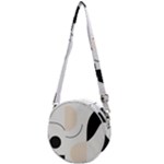 A Minimalist Pattern With Simple Lines And Shapes, Creating A Clean And Modern Aesthetic 05 Crossbody Circle Bag