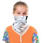 A Minimalist Pattern With Simple Lines And Shapes, Creating A Clean And Modern Aesthetic 05 Face Covering Bandana (Kids)