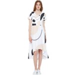 A Minimalist Pattern With Simple Lines And Shapes, Creating A Clean And Modern Aesthetic 05 High Low Boho Dress