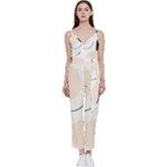 A Minimalist Pattern With Simple Lines And Shapes, Creating A Clean And Modern Aesthetic 05 V-Neck Camisole Jumpsuit